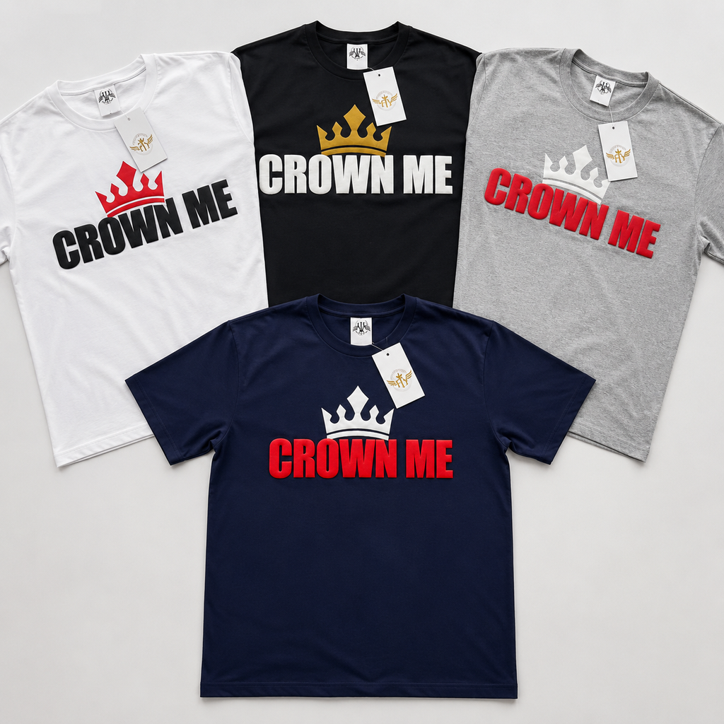 CROWN ME™ Puff Print Tee