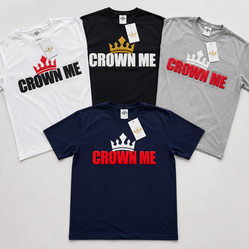 CROWN ME™ Puff Print Tee